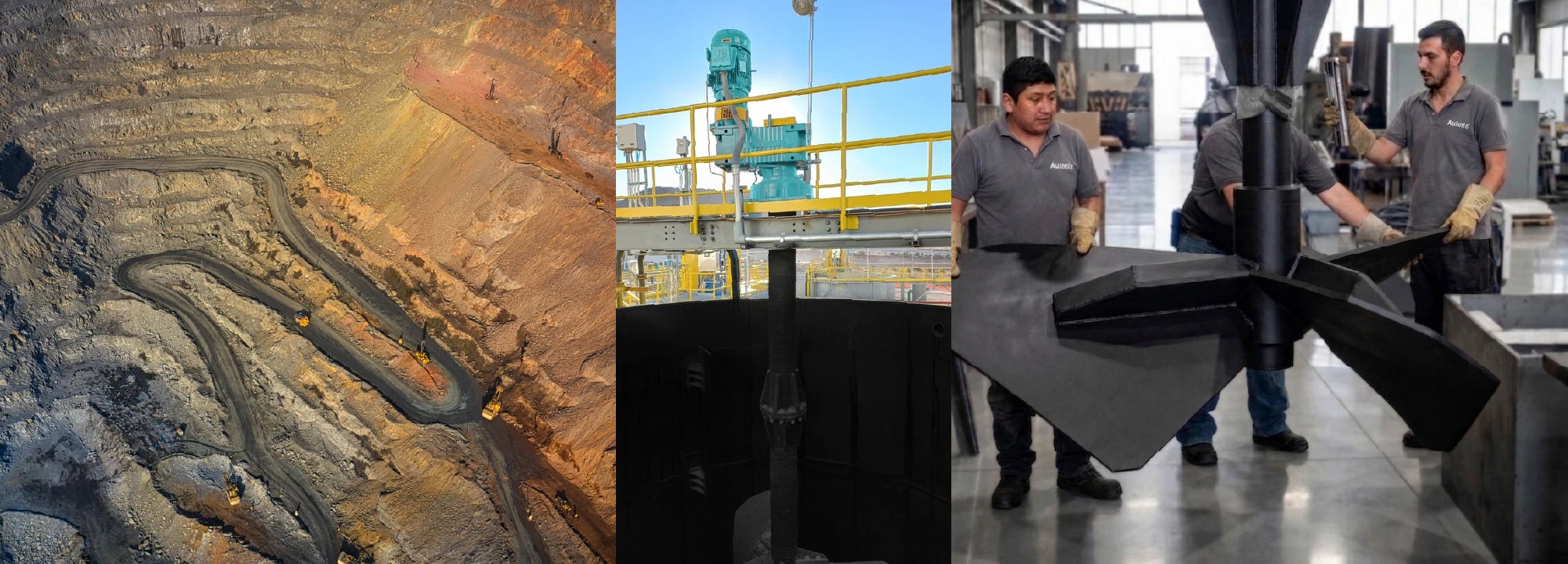 Agitadores industriales para minería