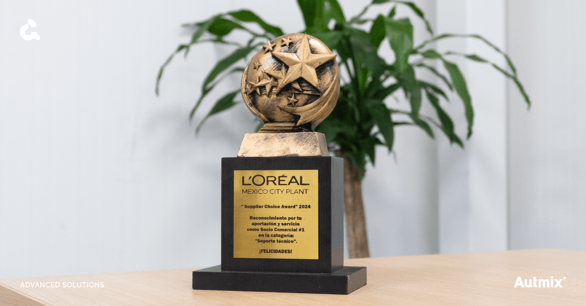Prize for the best technocal support for loreal.