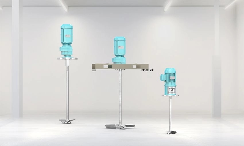 Industrial mixers and agitation systems backup by science