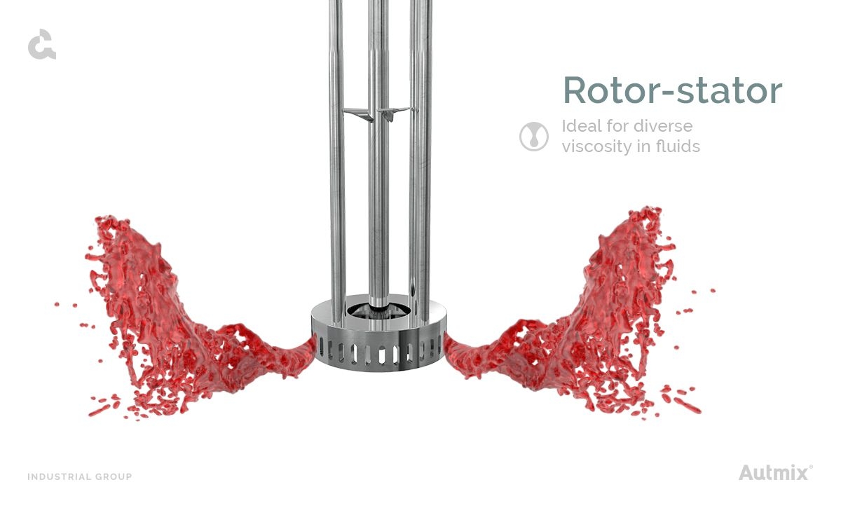 Rotor-stator from Autmix Flow.