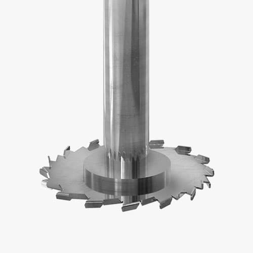 Impeller Cowless for industrial agitator.