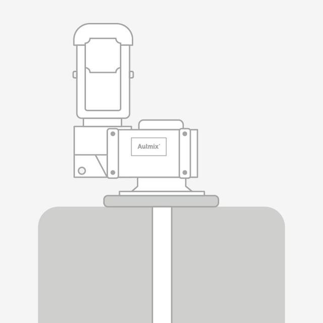 Flange_mounting type for industrial agitators.