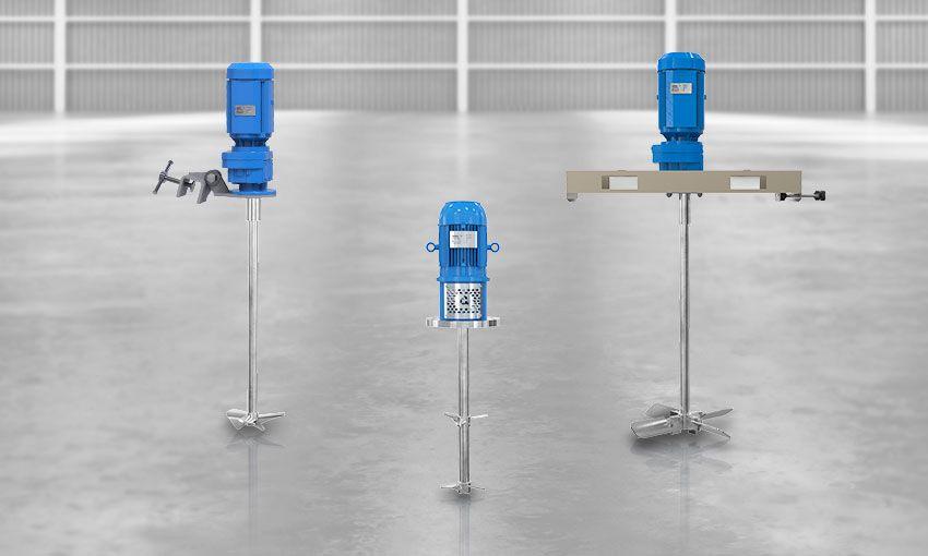 Compact and efficient industrial mixers.