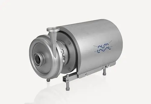 Bombas centrífugas de Alfa Laval para aplicaciones sanitarias en industrias lácteas, alimentarias y más.