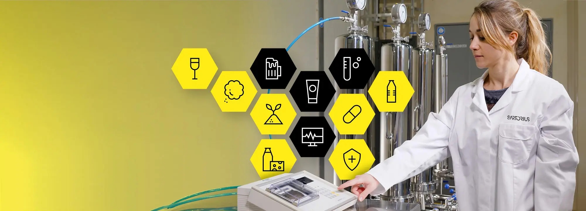 Soluciones en filtración, consumibles y cartuchos asépticos de Sartorius.