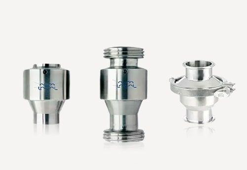 Alfa Laval control valves that prevent contamination from backflow and provide pressure relief.